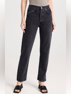 NWOT AGOLDE 90s Pinch Waist High Rise Straight Jeans